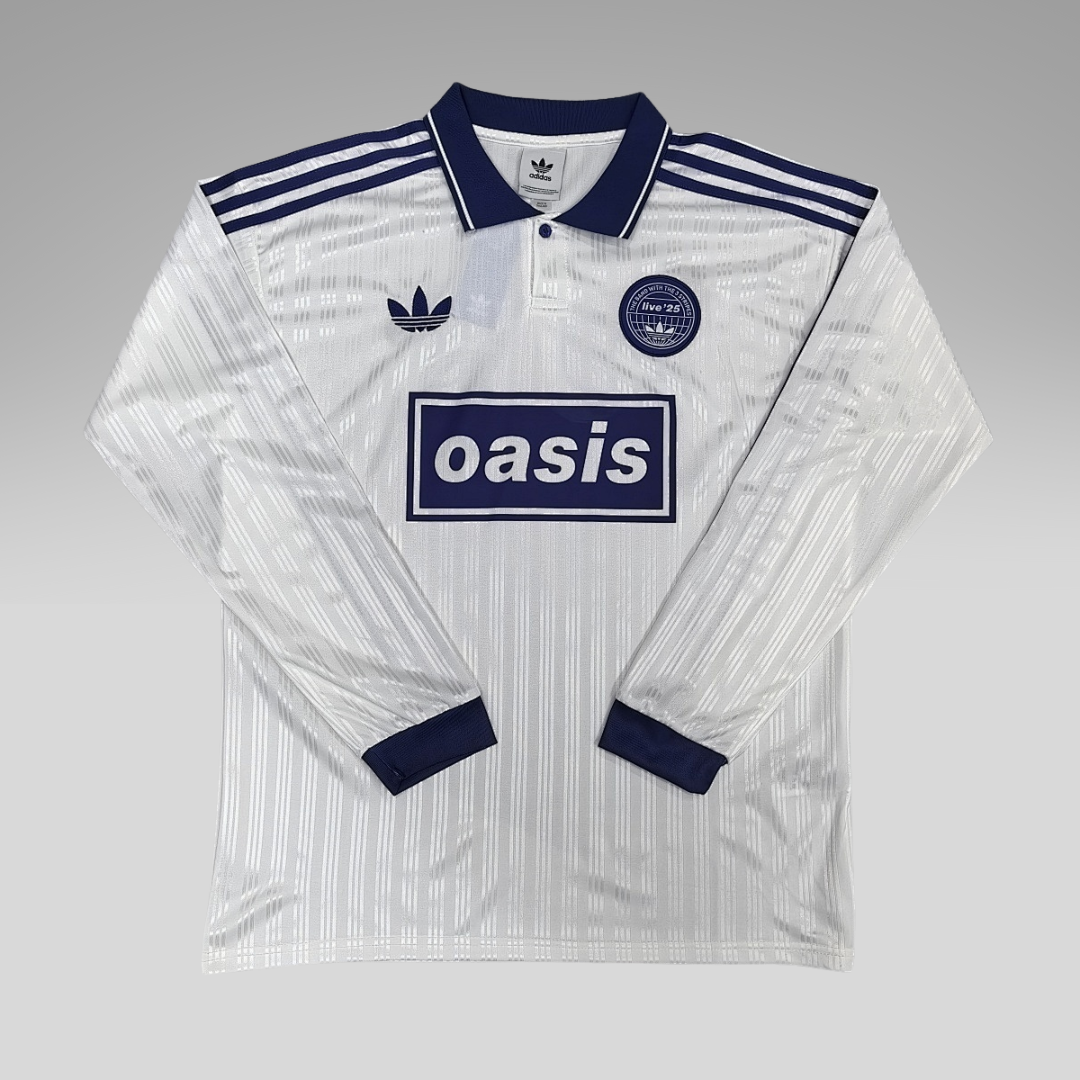 Oasis 2025/2026 - White Blue Manga Larga