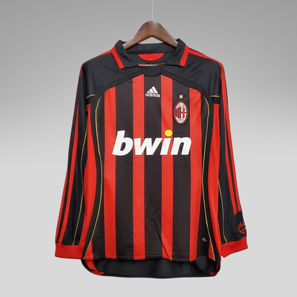 AC Milan 2006/2007 - Local - Manga larga