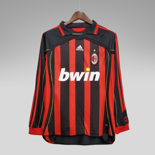 AC Milan 2006/2007 - Local - Manga larga