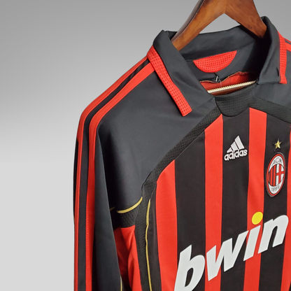 AC Milan 2006/2007 - Local - Manga larga