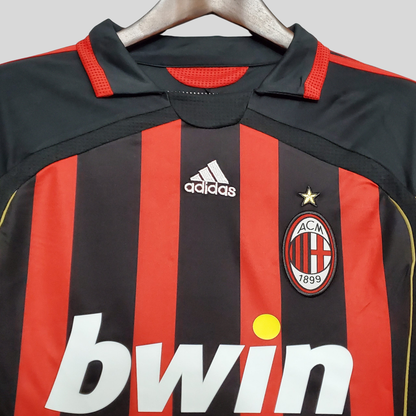 AC Milan 2006/2007 - Local - Manga larga