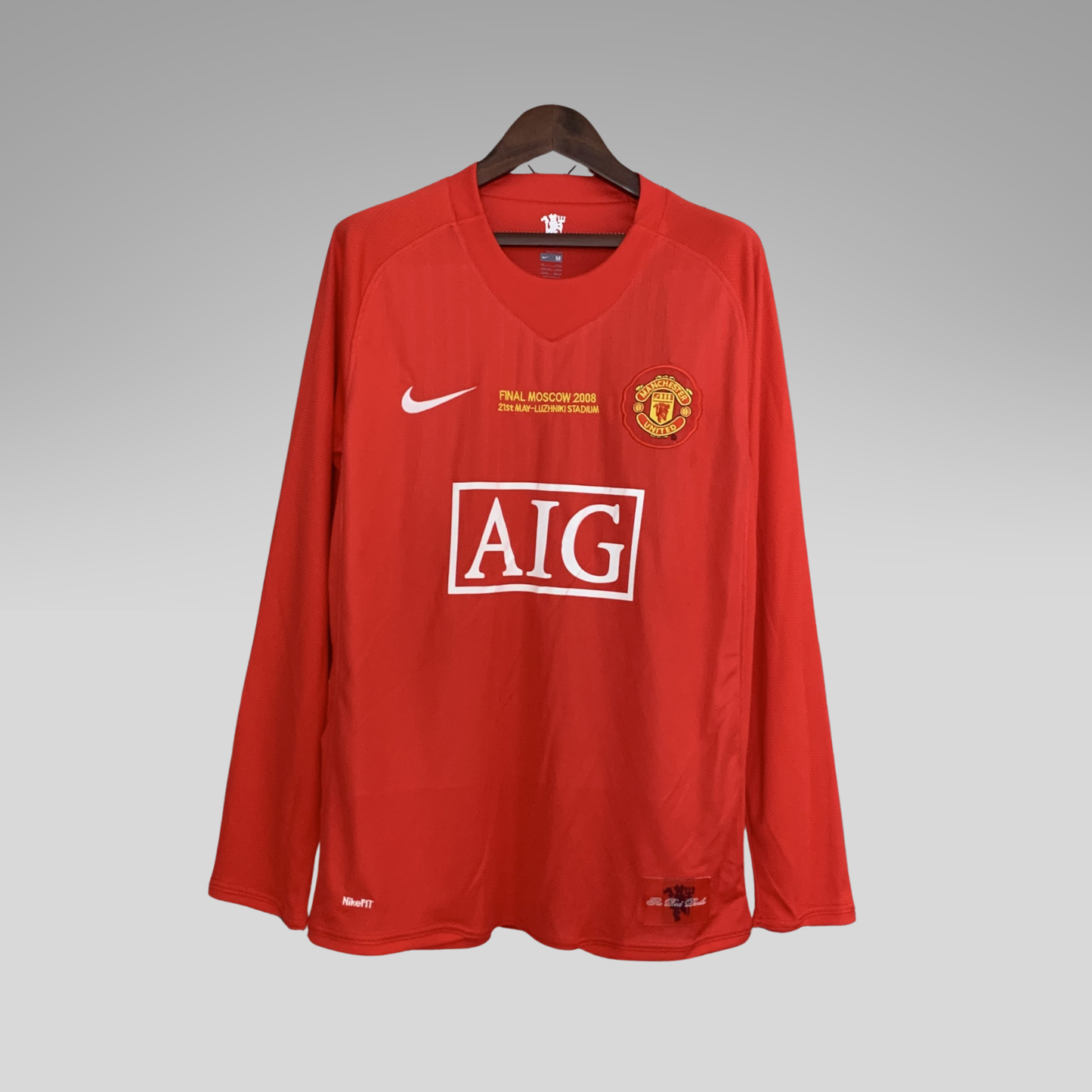 Manchester United 2007/2008 - Local - Manga larga