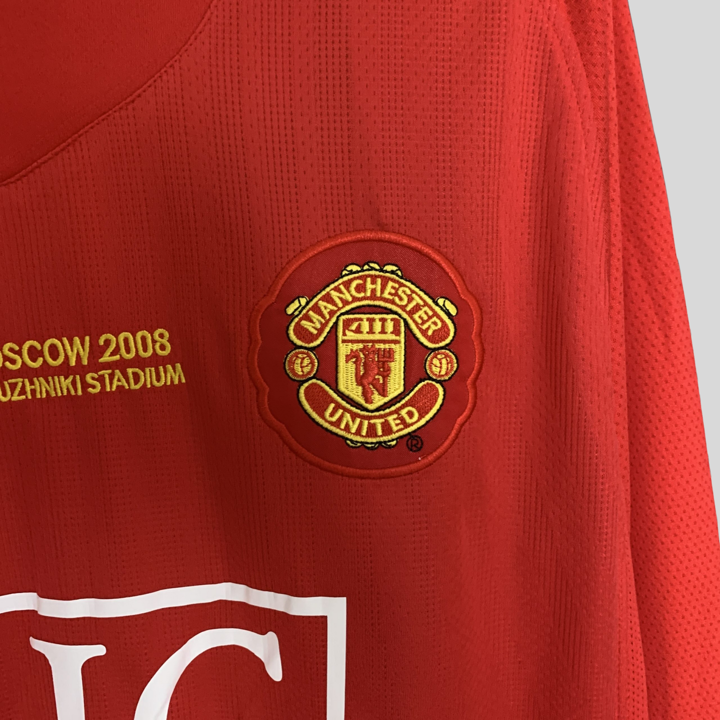 Manchester United 2007/2008 - Local - Manga larga