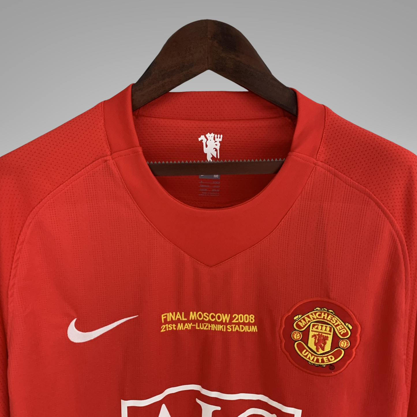 Manchester United 2007/2008 - Local - Manga larga