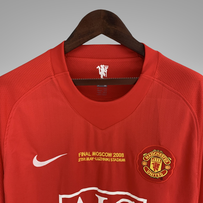 Manchester United 2007/2008 - Local - Manga larga