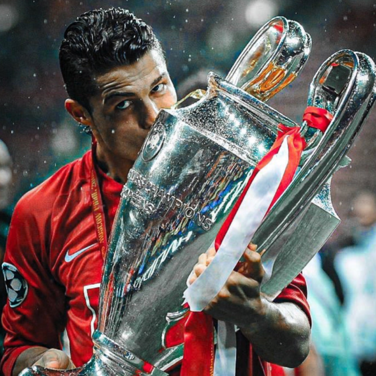 Manchester United 2007/2008 - Local - Manga larga